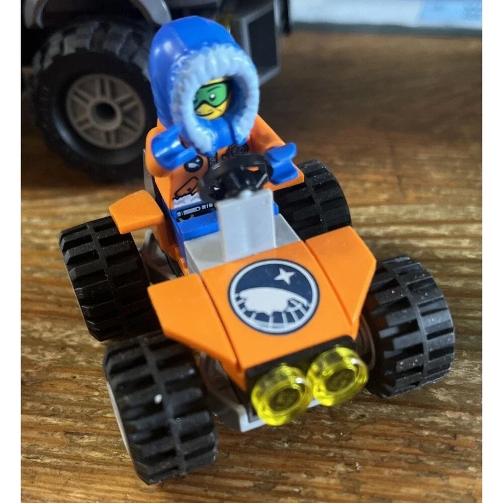 Lego City Arctic Outpost 60035 Built Incomplete Set Vehicles Polar Tractor